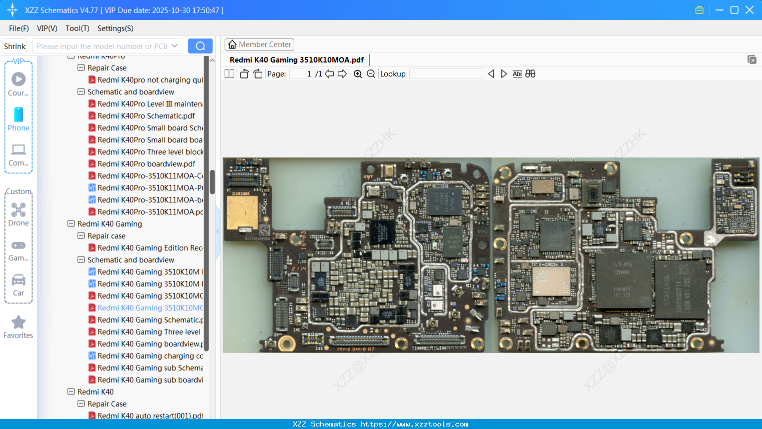 Xiaomi Redmi K40 Gaming 3510K10MOA